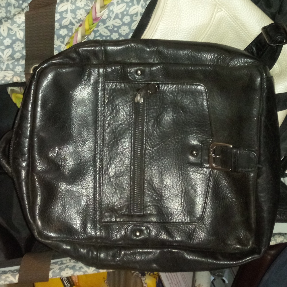Vintage Ashwood Italian leather backpack